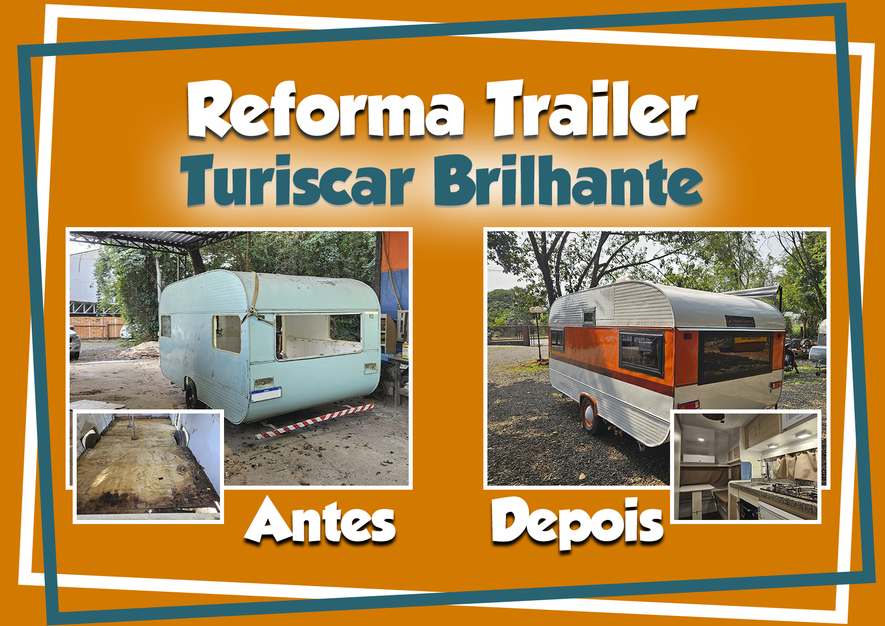 Reforma Trailer Turiscar Brilhante